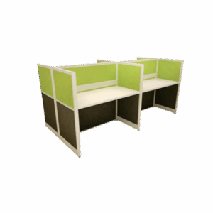 4 seater cubicle partition system