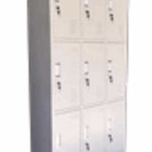 modern premium steel locker 9 openings