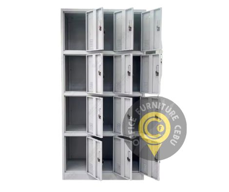 12-Door Steel Employee Locker Cabinet